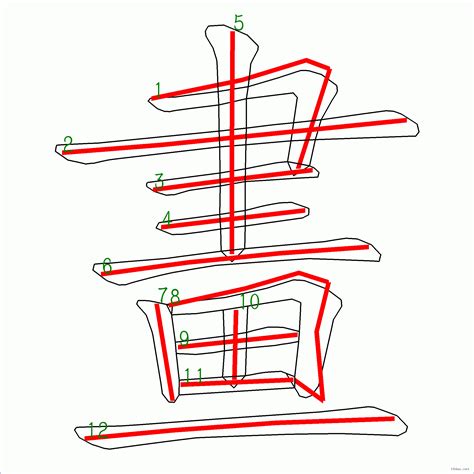 12劃的字|全字筆畫為12的漢字